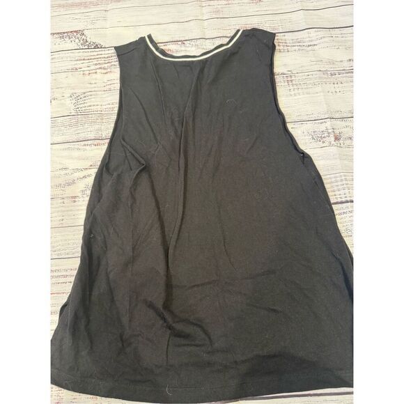 Lorna Jane It’s All Happening Muscle Tank in Black/White Size Medium - Picture 4 of 6